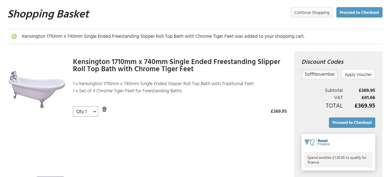 wholesale domestic discount code box during checkout