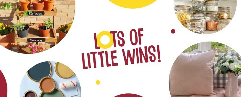 wilko lots of little wins banner