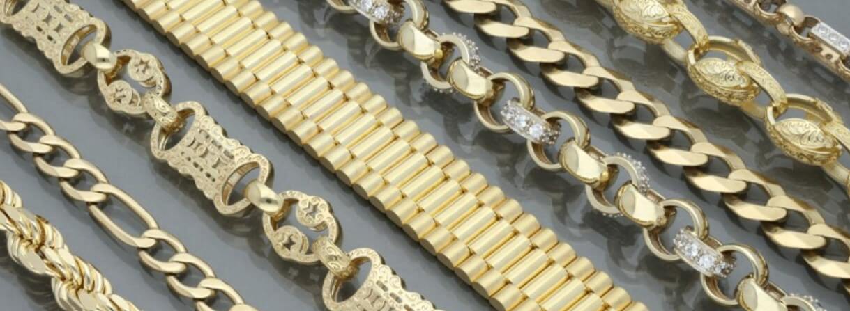 William May - Gold chains