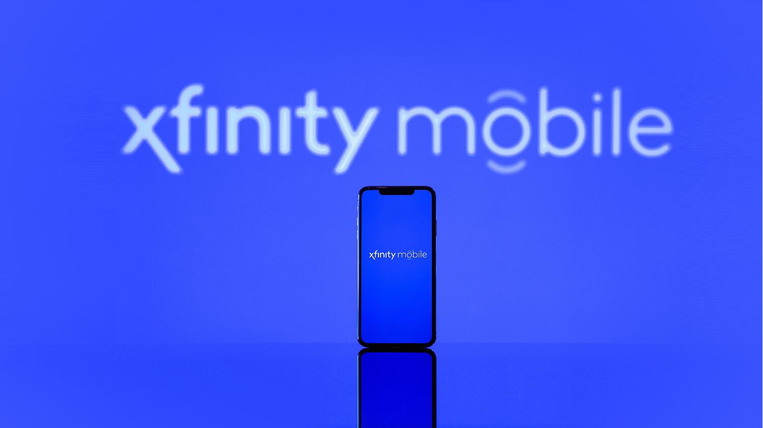 Xfinity Mobile Phone with Logo