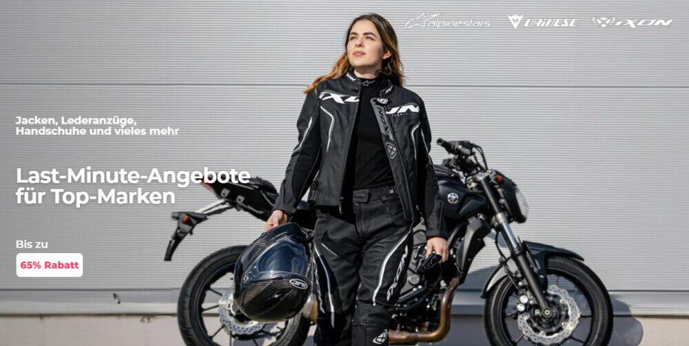 Sale-Angebote im XLmoto Online-Shop