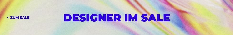 Bunter Banner von YOOX mit Aufschrift „Designer im Sale“