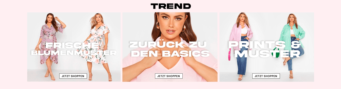 Trends bei Yours Clothing im Online-Shop