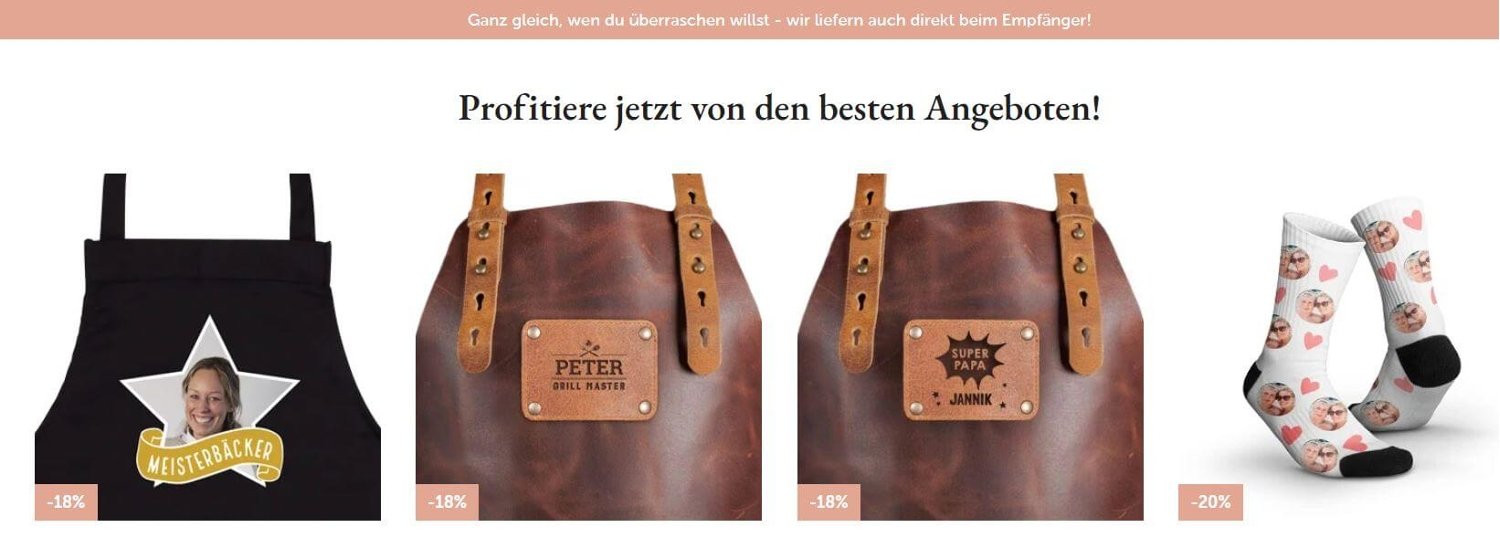 Angebote mit bis zu 20 Prozent Rabatt im YourSurprise Sale