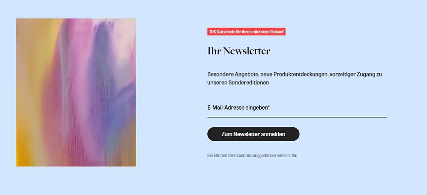 img: zeit-shop-newsletter / alt: Sicher die aktuellen News, Produkttrends und Rabattaktionen mit dem ZEIT Shop Newsletter.