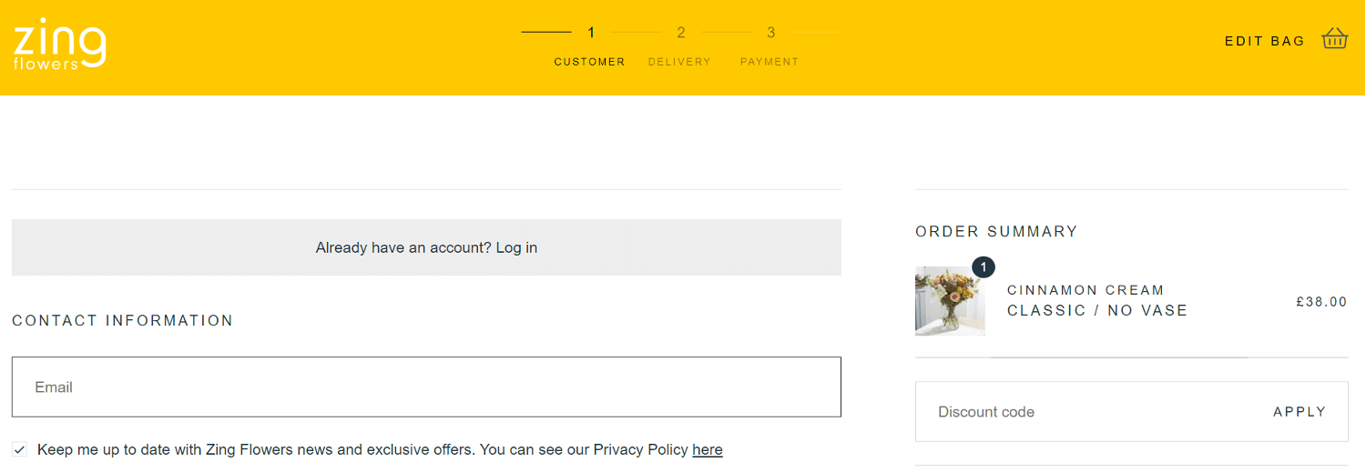 Zing Flowers Discount Code 20 Off in September 2024
