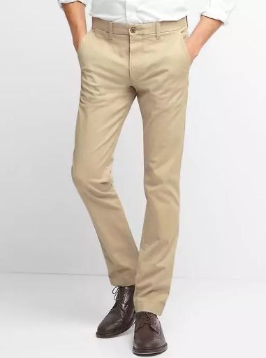 50% Off Stretch Khakis
