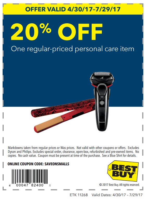 Printable: 20% off One Regular-Priced Personal Care Item