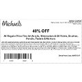 Michaels Coupon