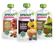 SPROUT® Organic Baby or Toddler Food Pouches