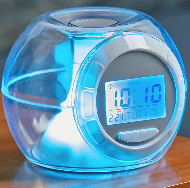 Color Changing Alarm Clock with Nature Sounds for $7.98