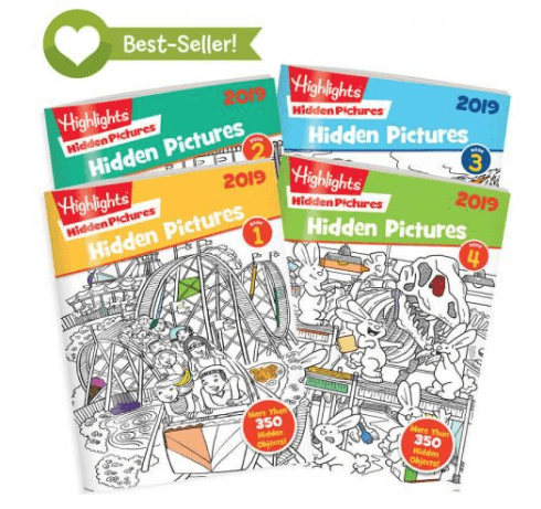 Get the New 2019 Hidden Pictures 4 Book Set for Only $24.98
