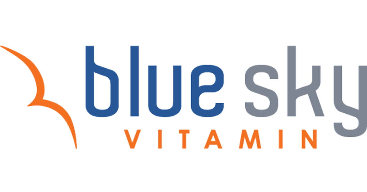 blue sky vitamin logo