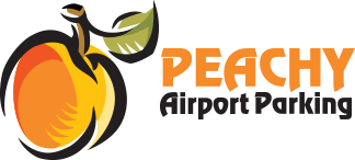 peachy airport parking logo