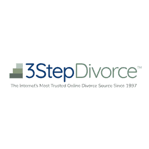 3 step divorce logo